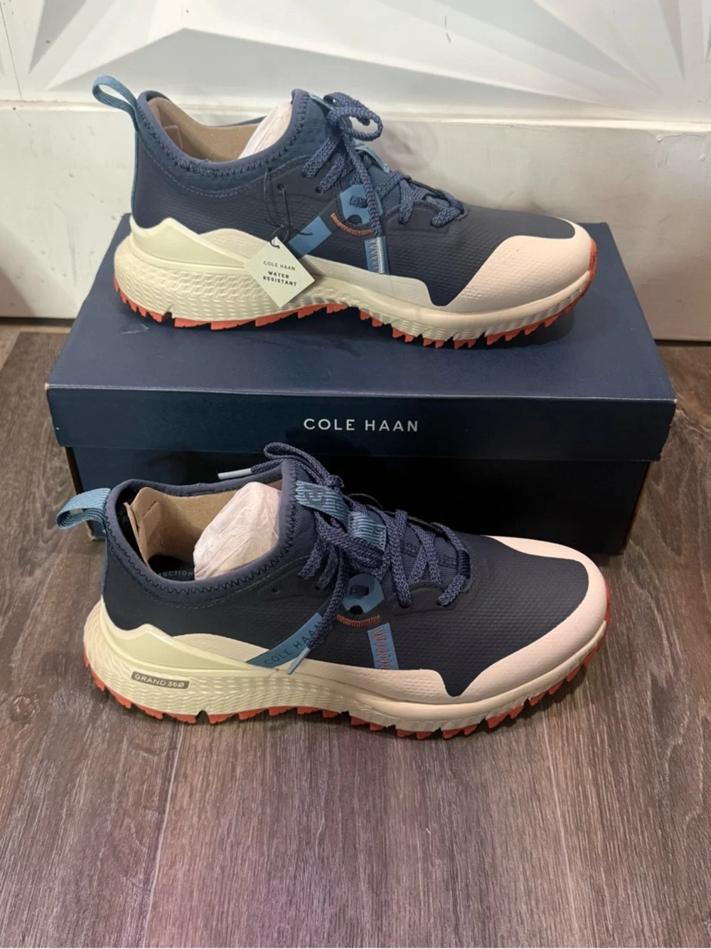 Men's ZERØGRAND Overtake Water-Resistant Golf Shoes sz 9